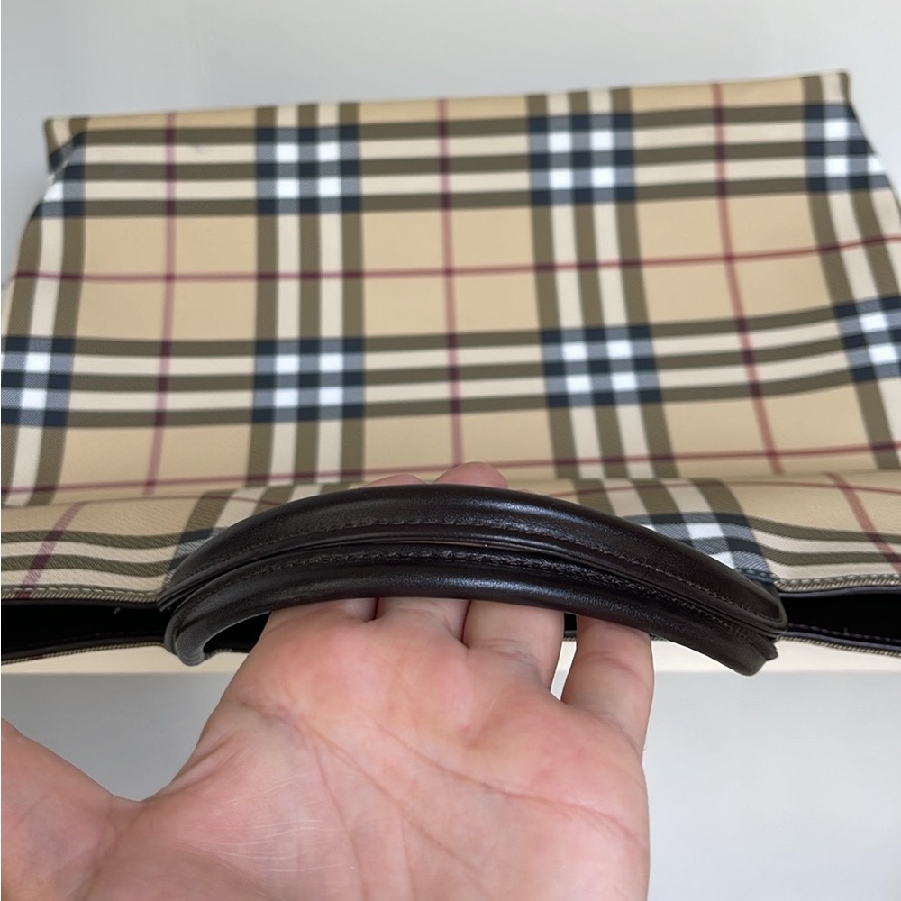BURBERRY Nova Check Tote Bag - Picture 14 of 16